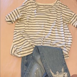 Madewell striped t-shirt